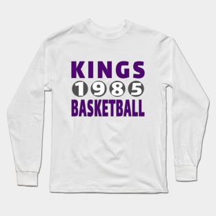 Kings 1985 Basketball Classic Long Sleeve T-Shirt